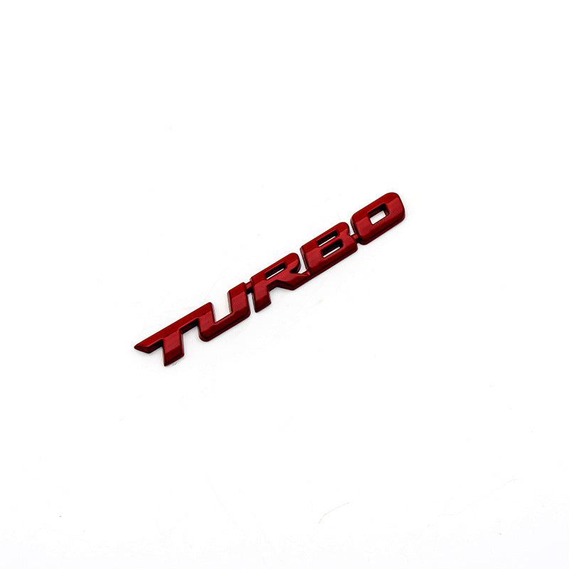TURBO TURBO 3D Stereo Car Sticker dd12384c 64ff 4927 8dfc 6ad29f6ab161
