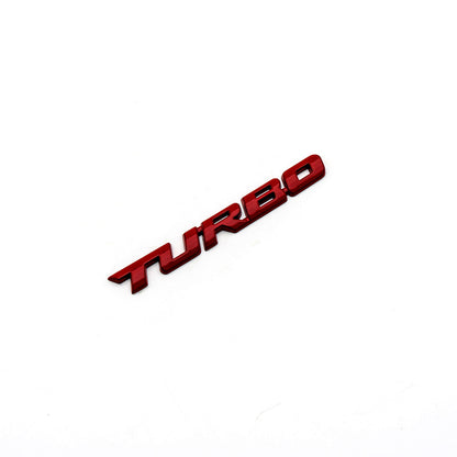 TURBO TURBO 3D Stereo Car Sticker dd12384c 64ff 4927 8dfc 6ad29f6ab161