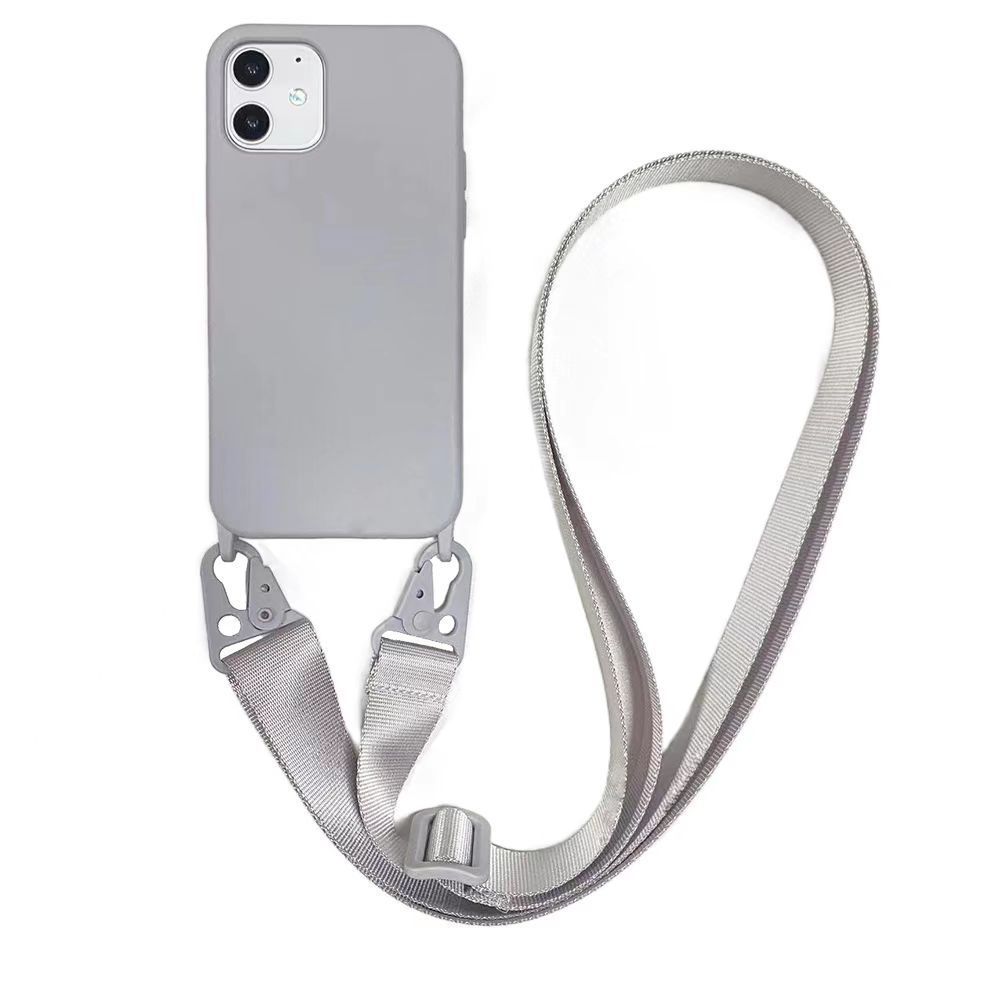 Liquid Silicone Integrated Lanyard Mobile Phone Case dd2a0aa5 4d0a 44ba 9316 d90a833a95e2