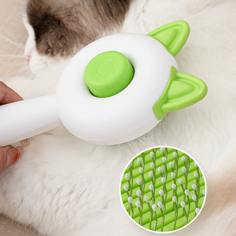 Pet Dog Brush Cat Comb Self Cleaning Pet Hair Remover Brush For Dogs Cats Grooming Tools Pets Dematting Comb Dogs Accessories