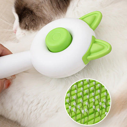 Pet Dog Brush Cat Comb Self Cleaning Pet Hair Remover Brush For Dogs Cats Grooming Tools Pets Dematting Comb Dogs Accessories