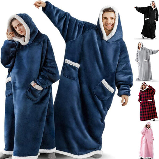 Winter TV Hoodie Blanket Winter Warm Home Clothes Women Men Oversized Pullover With Pockets dd4ad804 8ad8 480e 8b2c 343a09af7