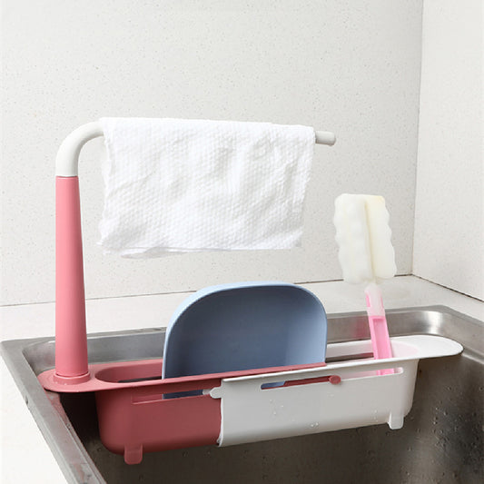 Kitchen Storage Sink Storage Shelf Retractable dd5c8df3 781a 4ce2 9b0f e5863960335b