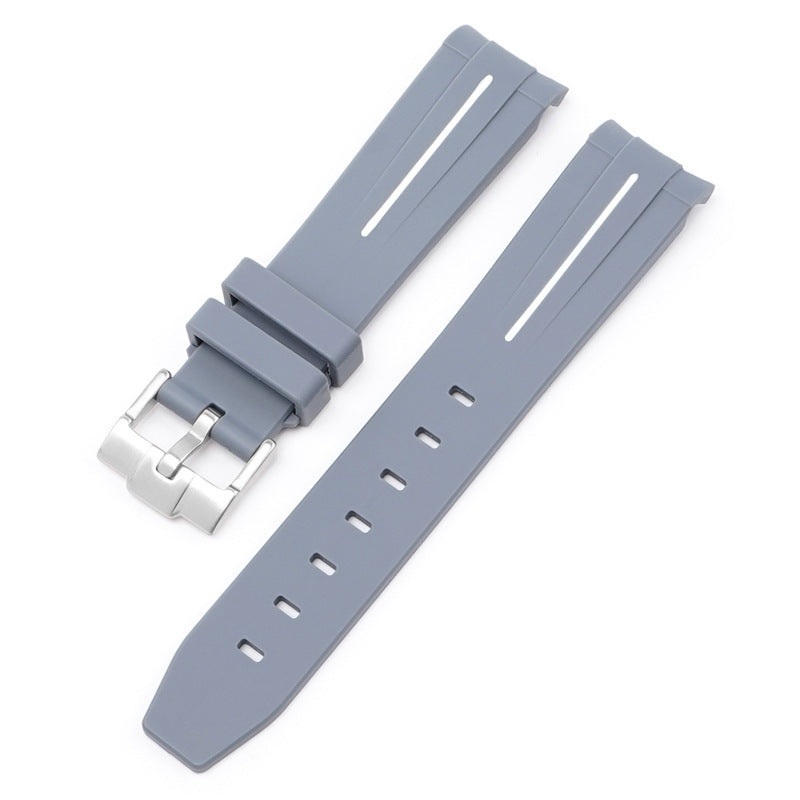 Mercury Arc Rubber Watch Strap Men's And Women's Waterproof 20mm dd605ba3 13e9 4e49 b506 89acea80f4b0