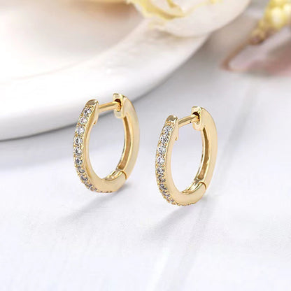 Single Row Rhinestone Earrings Female All-matching Graceful dd693246 687c 4dad bc4e 311d925f4b16