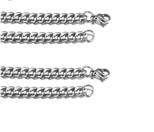 Titanium Steel Men's Classic Wing Pendant Necklace dd78cbbe f0cc 468a 883a 858f3e494a88