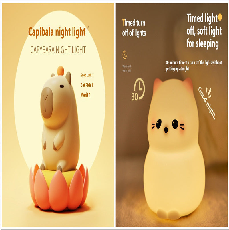 USB Rechargeable LED Colorful Timing Atmosphere Silicone Light dda04bf1 21c1 4277 84a1 a990fff386ec