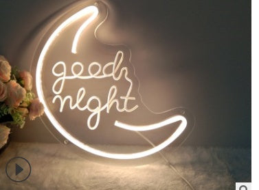 LED Neon Light, Acrylic Back Panel, Room Decoration Night Light dda73cec 709e 4d65 85be 9517f2064ee4