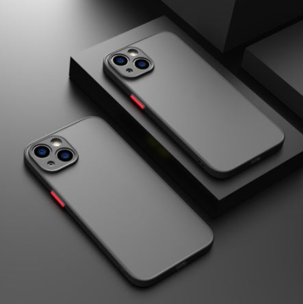 Fine Hole Skin-sensing Phone Case Full Lens Anti-fall Frosted Hard Protective Cover ddab4e34 0be8 47f0 afe4 98c3a867b9f5