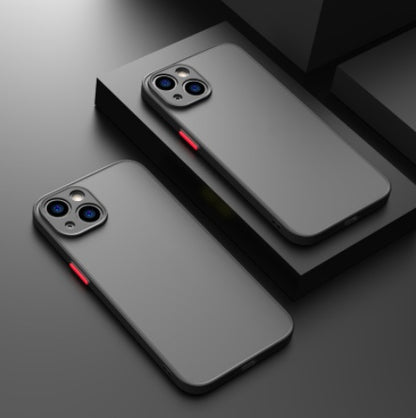 Fine Hole Skin-sensing Phone Case Full Lens Anti-fall Frosted Hard Protective Cover ddab4e34 0be8 47f0 afe4 98c3a867b9f5 4ee0