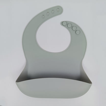 New Children Eating Silicone Bib ddb456fd febc 4e67 814d d3e68b715ced