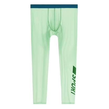 Ice Silk High Elastic Seamless Quick-drying Tight Ultra-thin Pajama Pants ddb8f607 1e86 43fe 97eb 5f6cc77e6246