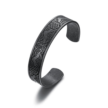 Stainless Steel Jewelry Personality Retro Viking Bracelet ddbdd165 6bcd 49c3 8ae1 8b74b8955e6c