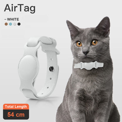 Anti-lost Device Cat And Dog Pet Collar Chain Leather Case ddc40d0f c1a4 40a0 b2f8 3e09dbeaa272