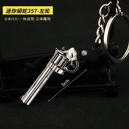 Alloy P92 Model G17 Sand Eagle Left Wheel Keychain ddcf6232 21ed 4cda b8f5 35526e11ef20