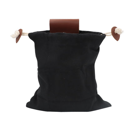 Leather Foraging Bag Mushroom Foraging Bag Canvas Foraging Pouch Collapsible For Hiking Camping Hunting Foraging Bag ddd8a4dc