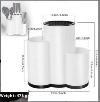 TPR Material Knife Holder Cutting Board Kitchen Supplies Knife Holder Knife Holder Shelves Multifunctional Storage Rack ddf59