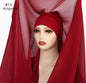 Lazy Chiffon Convenient Headscarf Magnetic Buckle Fixed de01268b a5b1 431f acb3 1afa5c746ceb