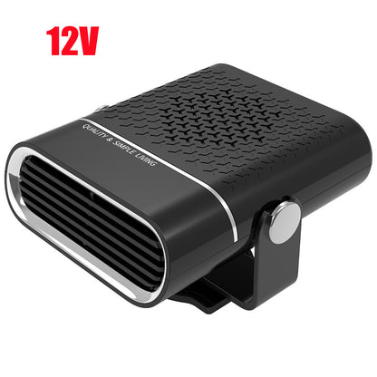 3 In 1 Car Heater Defogger Plug In Cigarette Lighter Mini Car Heater Defroster ABS Car Heaters Fan Defogger Anti-Fog - HD Wireless Product #2
