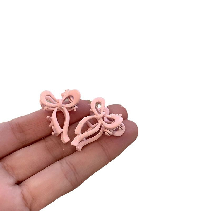 Girl Bow Barrettes Small Hair Grabbing Clip de117779 0e3a 4150 8e6c 41d57ba8effe