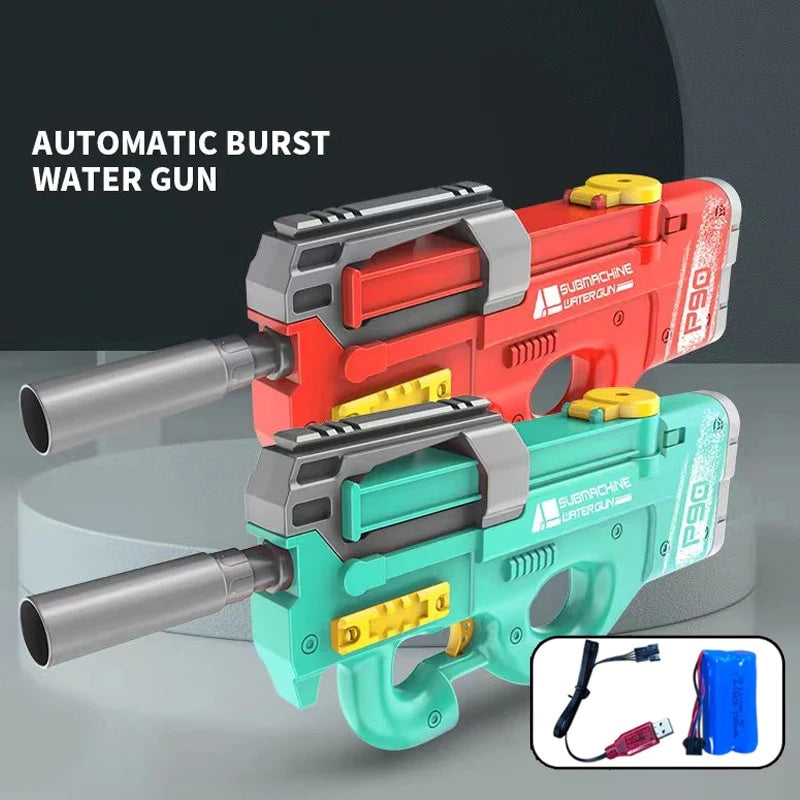 Automatic Electric Water Gun Toys Shark High Pressure Outdoor Summer Beach Toy Kids Water Fight Pool Party Water Toy de1882e1