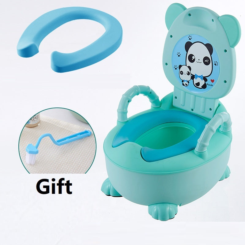Children's potty baby toilet seat back portable comfort basin de18931a 9a61 4afc b140 d5ce3d7ff220