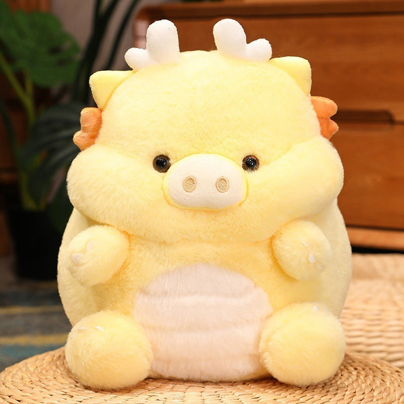 Cute Dragon Pig Doll Plush Toy Sleeping Pillow de18acab 6afa 413d 8040 de5b4974a119