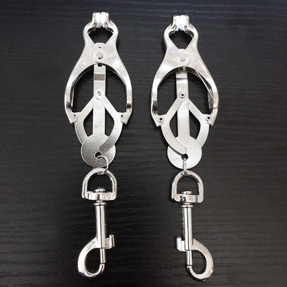 Toys Men's And Women's Silver Three-leaf Clip Iron Chain Connection With Hook de2f887d 9c01 420a be5e 53723d4734fa