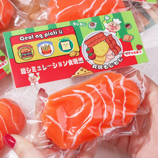 Salmon Slices Pinch Musician Nigiri-zushi Cement Sticky Bag Simulation de33182b 6e52 46a5 bbb5 6b710a6e3444