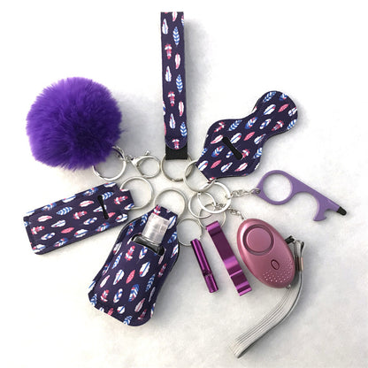 Wrist Keychain 10 Pieces Suit Door Opener Hand Sanitizer Bag de40cfcf 80e6 4610 b81d bd99a108253e