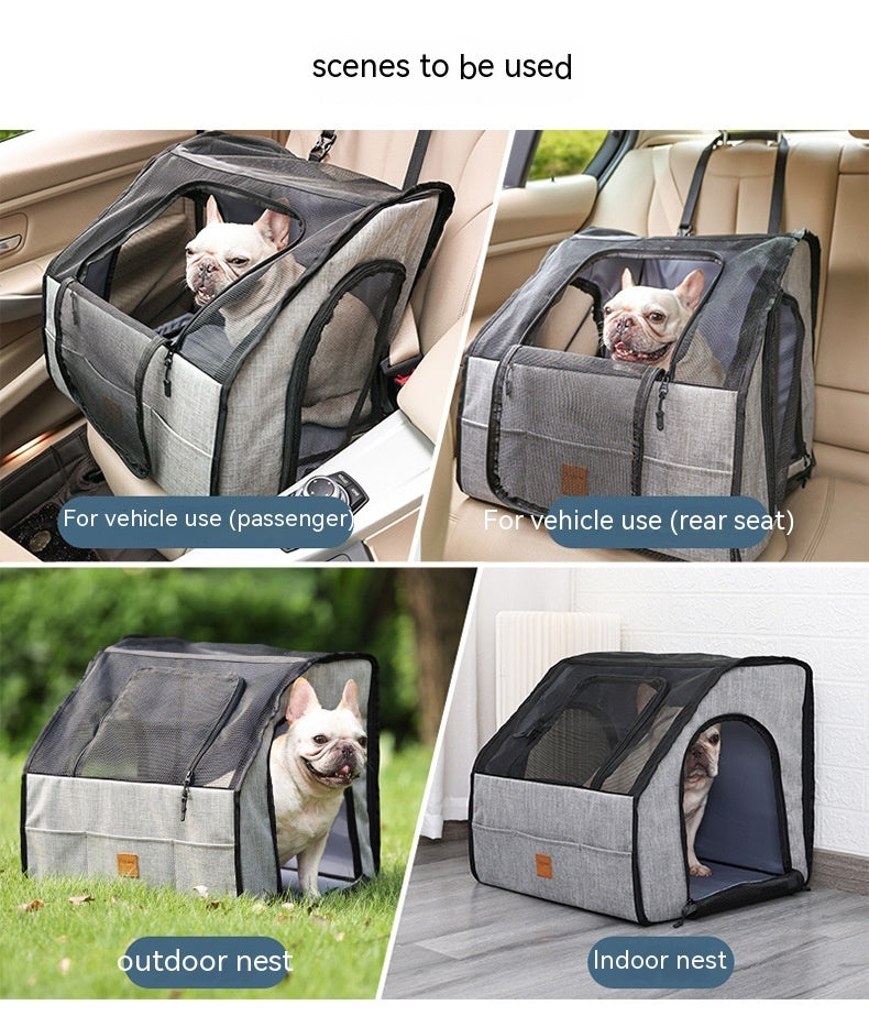 Pet Car Supplies Dog Dog Cage Nest Go Out Portable de420e21 ac68 4497 a52e 040c50ec752b trans