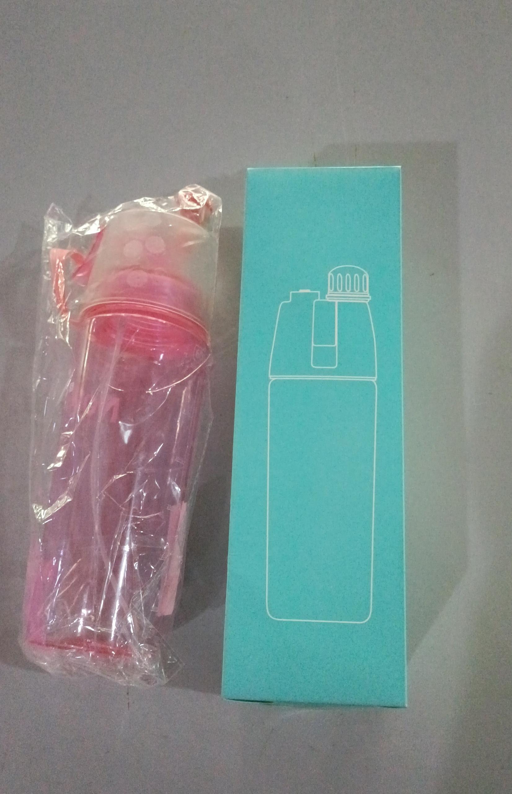 Sports Water Plastic Bottle Outdoor Creative Mist Spray with Leak Proof Portable Drinking Cup de48d3c1 22a8 4866 9ade 97156ca