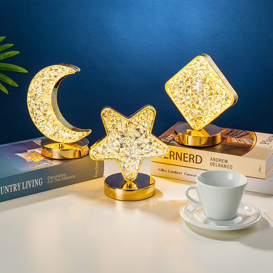 Star Moon Charging Touch Touch Small Night-light Table Lamp de4f2804 9db4 4b1c 854e 898772a3839d