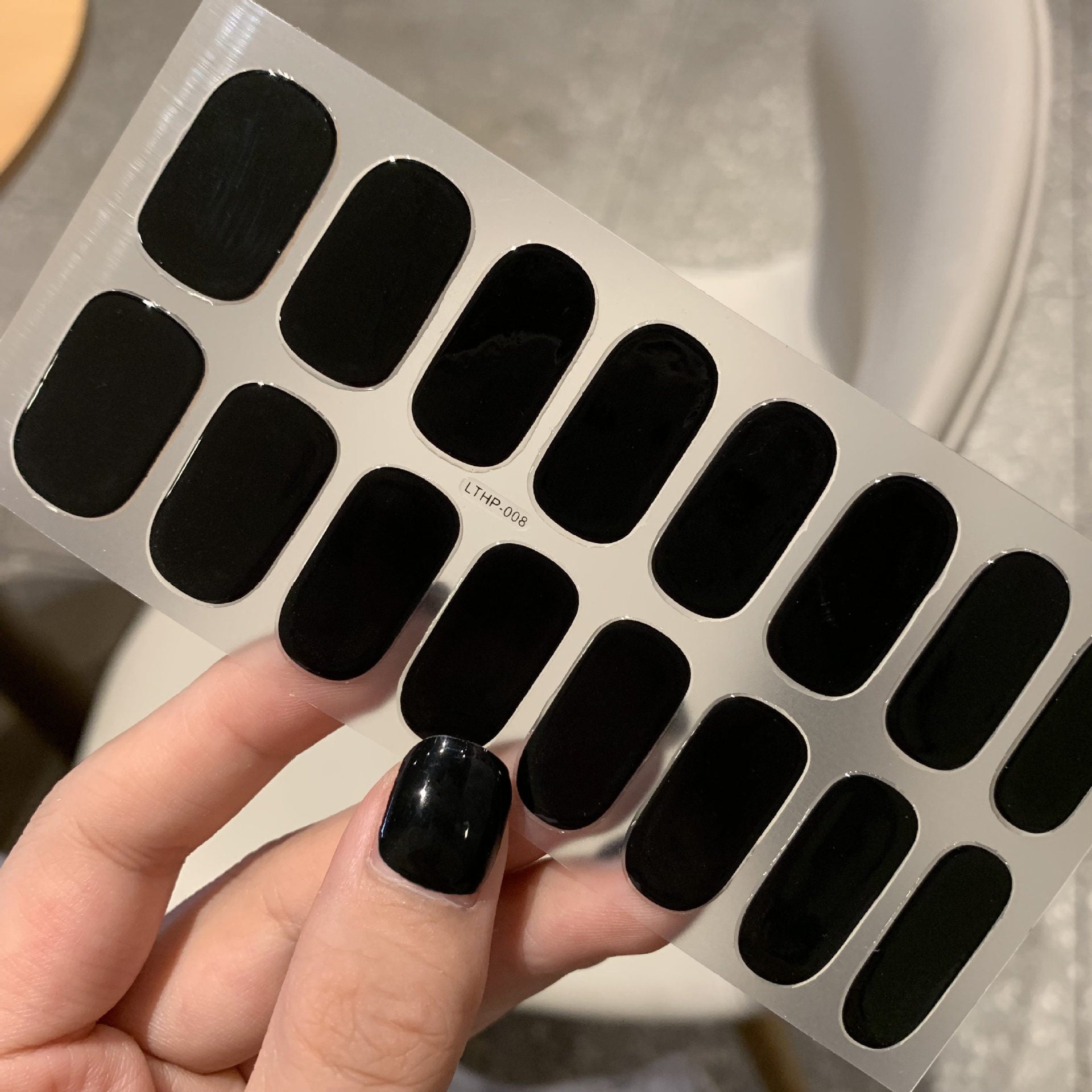 Waterproof And Durable Second Generation Semi-cured UV Nail Beauty Stickers de73243b fa48 418e 99ab 988b9035880e
