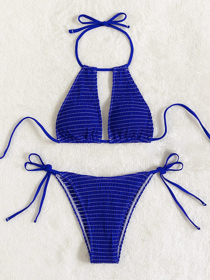 Women's Split Beach Swimsuit Bikini Two-piece Set de7ec1ff bb8c 45c6 9dc0 444e6d007f8f