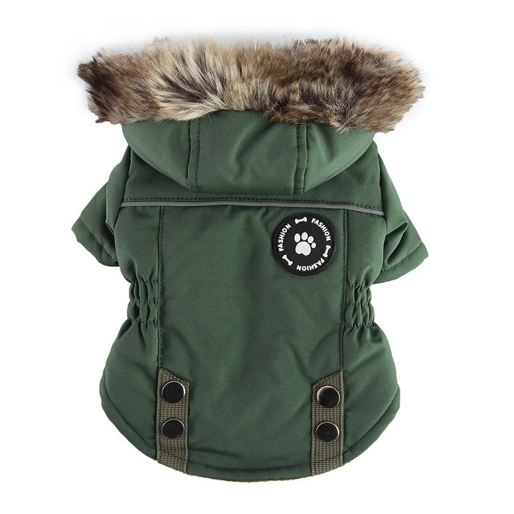 Pet Winter Cotton Dog Clothes Zipper Jacket Dog Supplies de80c40f c987 4618 bc0f b31f7329ca7a