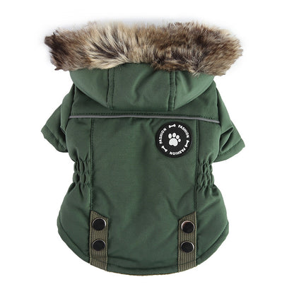Pet Winter Cotton Dog Clothes Zipper Jacket Dog Supplies de80c40f c987 4618 bc0f b31f7329ca7a