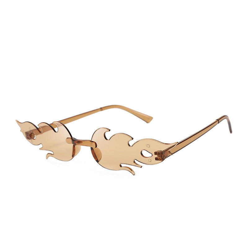 Flame Sunglasses Frameless Personality Colorful dea695c4 abc4 4217 b7d3 1a95bd826c75
