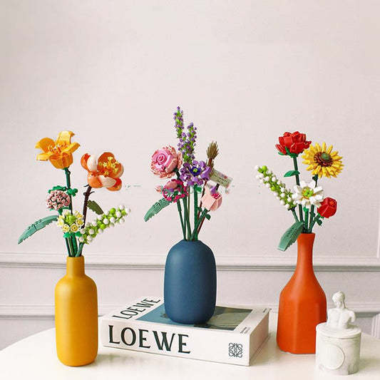 Building Blocks Decoration Immortal Flower Arrangement Girls Assembled Toys decdcea1 570b 4a19 87f9 43f0db9302b7