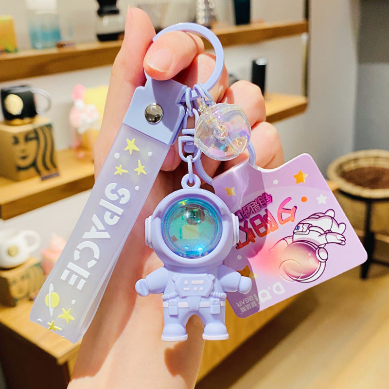 Creative Astronaut Sunset Atmosphere Lamp Car Keychain df036bd1 9d80 405b a28f b762b00cd34e