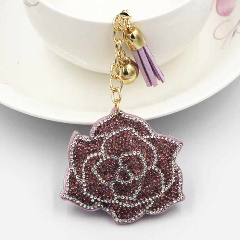 Women's Multi-color Rose Diamond Fashion Keychain df0bf09b 197a 4bd9 97ed b36c21aa296b