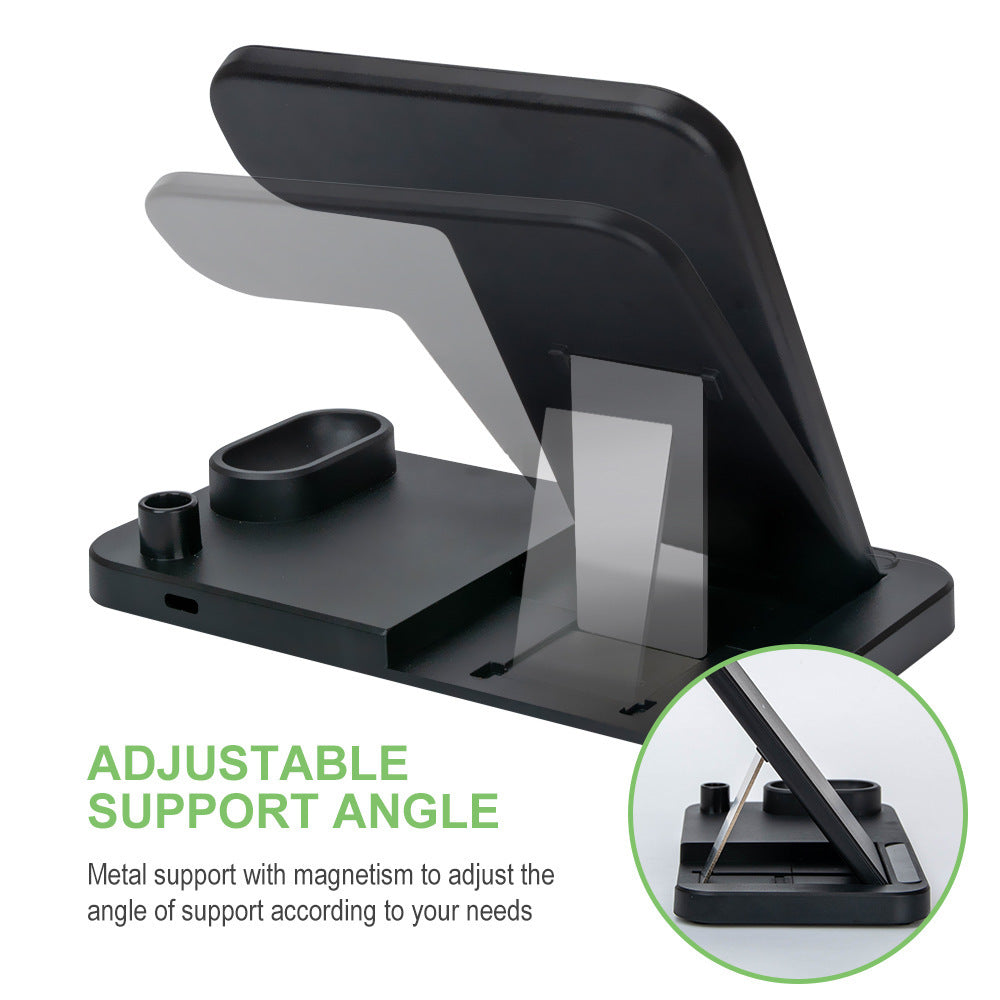 Quick-charge 15w Folding 4-in-1 Wireless Charger - 图片 3