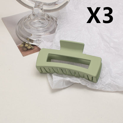 Simple Ins Frosted Cream Plate Hair Clip df142a8c 47ec 4385 b5eb 1fdc072674b5