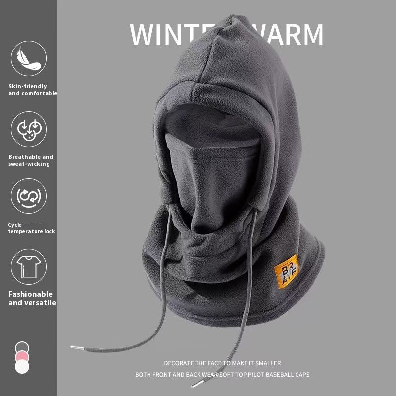 Winter Windproof Men's And Women's Outdoor Riding Thermal Head Cover Scarf Mask Integrated df1aef36 0cc7 4271 a275 5145fa2424