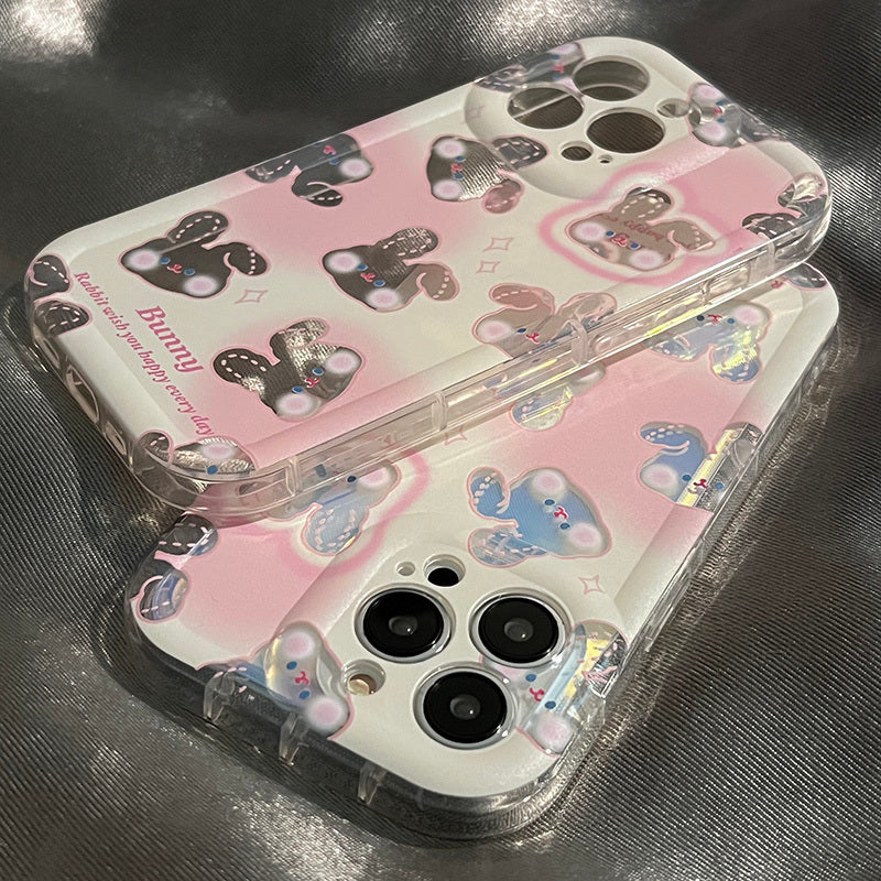 Cute Gradient Laser Rabbit Phone Case df2f9ea9 2c73 4117 92cd 5df4dcd7971e