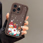 Cute Santa Claus Phone Case Frosted Advanced Christmas Pattern Case For Phone Shockproof Soft Silicone Phone Cover df34ea6a 6