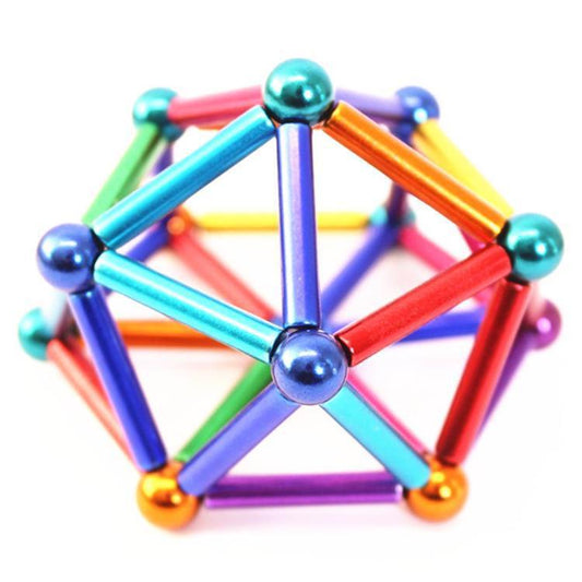 Educational Creative Toys Color Magnetic Stick Buck Ball Combination Iron Boxed df379810 abc0 4f7c bed7 b91b30f1c6e5