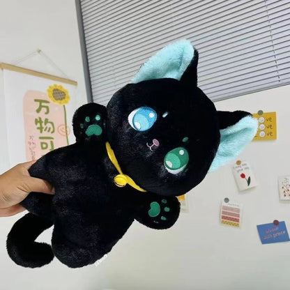 Cute Black And White Cat Doll Plush Toys df37acf7 bb58 4b12 81e0 a9bf4a3d64ed