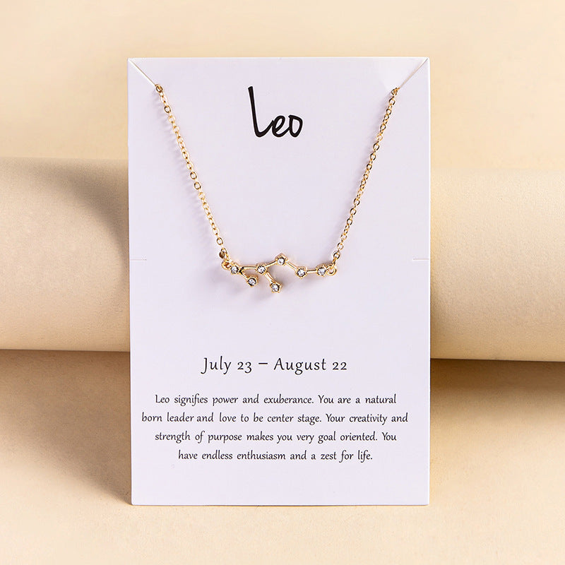 Explosive Diamond Twelve Constellation Necklace df3b0417 6724 4553 ad83 0bdfbc16d601