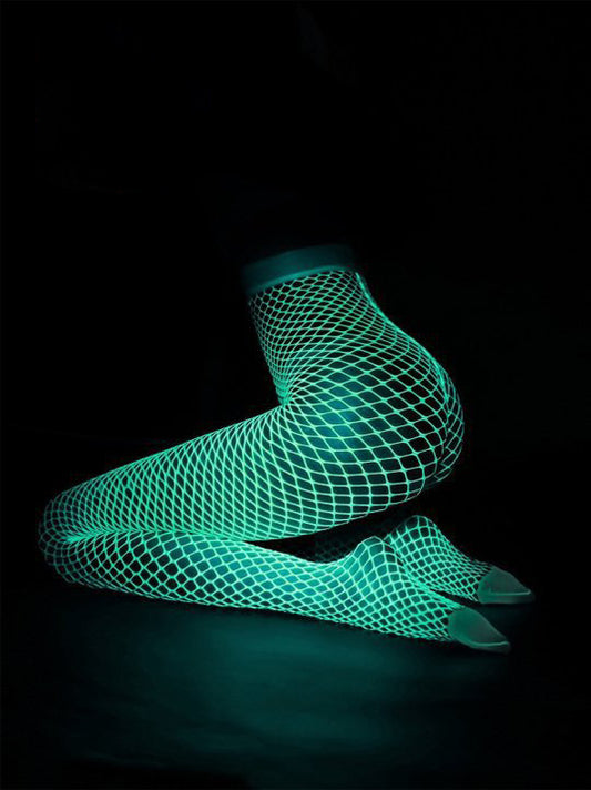 Authentic Fishnet Thin Hollow Luminous Stockings df4270a7 bdbc 40e6 a3bc f7d600d778c7